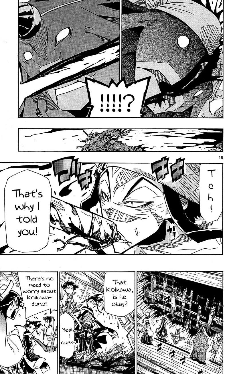 Joujuu Senjin!! Mushibugyo Chapter 95 page 15
