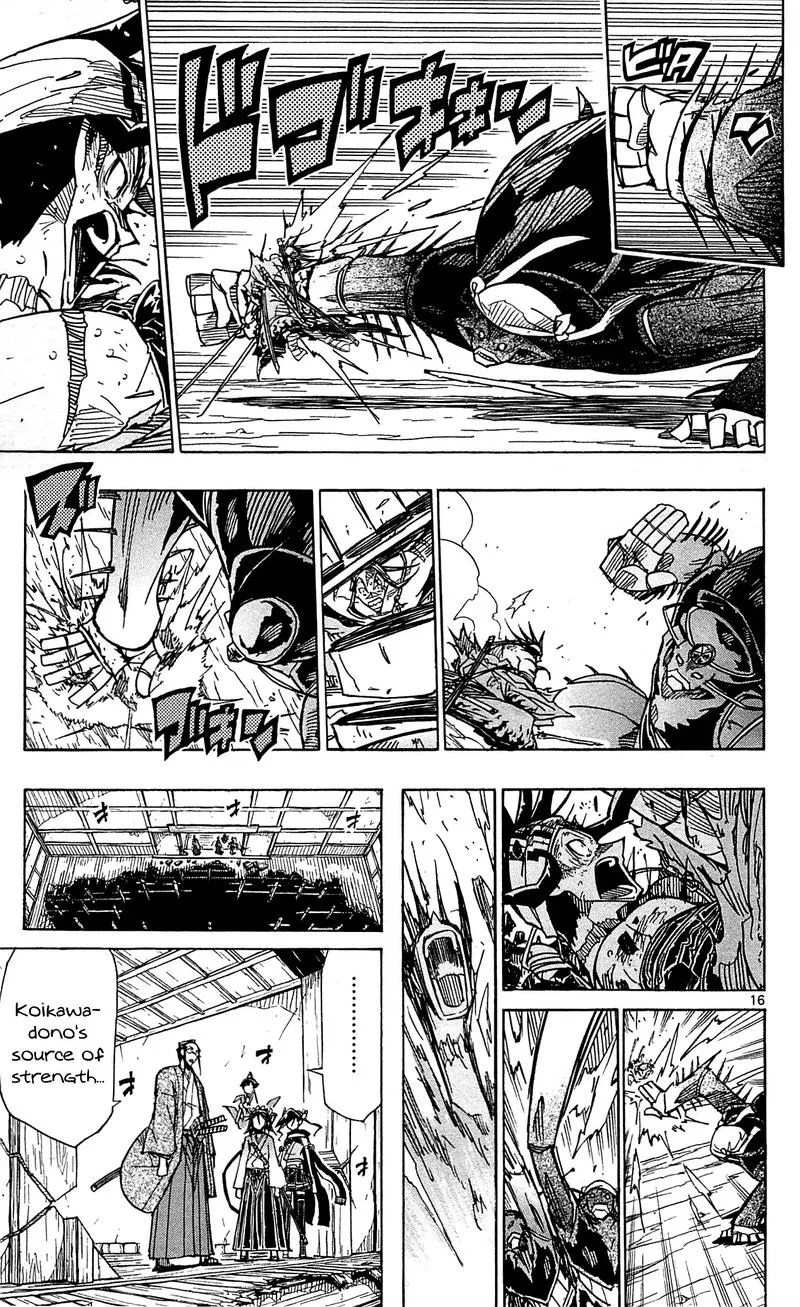 Joujuu Senjin!! Mushibugyo Chapter 96 page 16