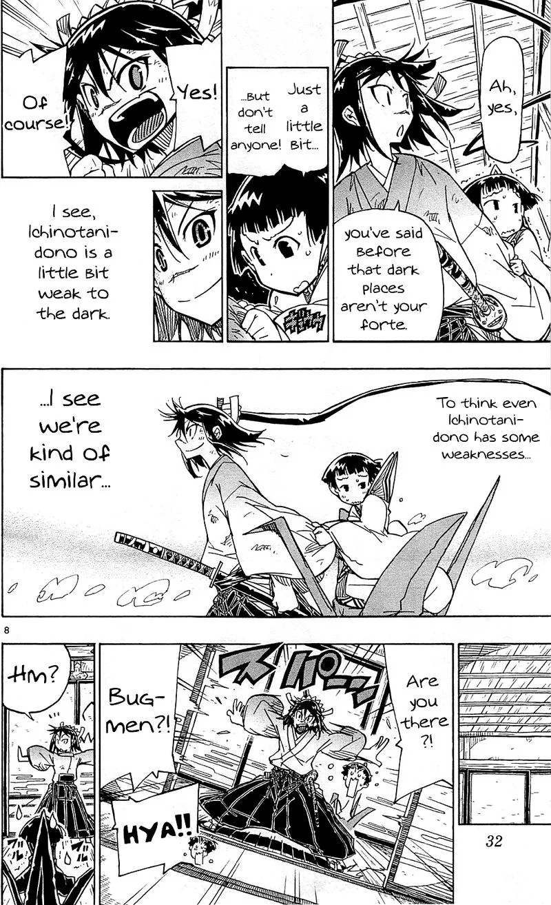 Joujuu Senjin!! Mushibugyo Chapter 98 page 8