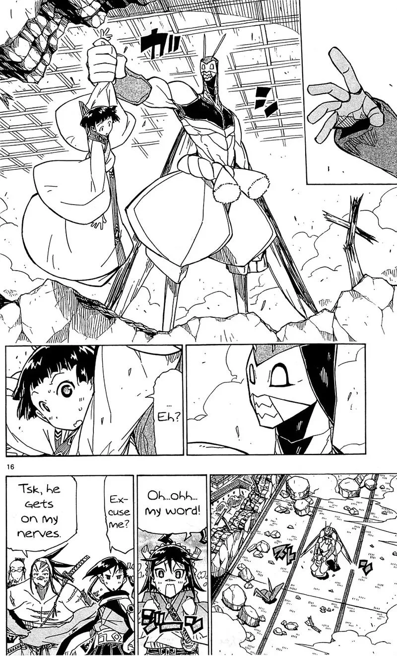 Joujuu Senjin!! Mushibugyo Chapter 99 page 16