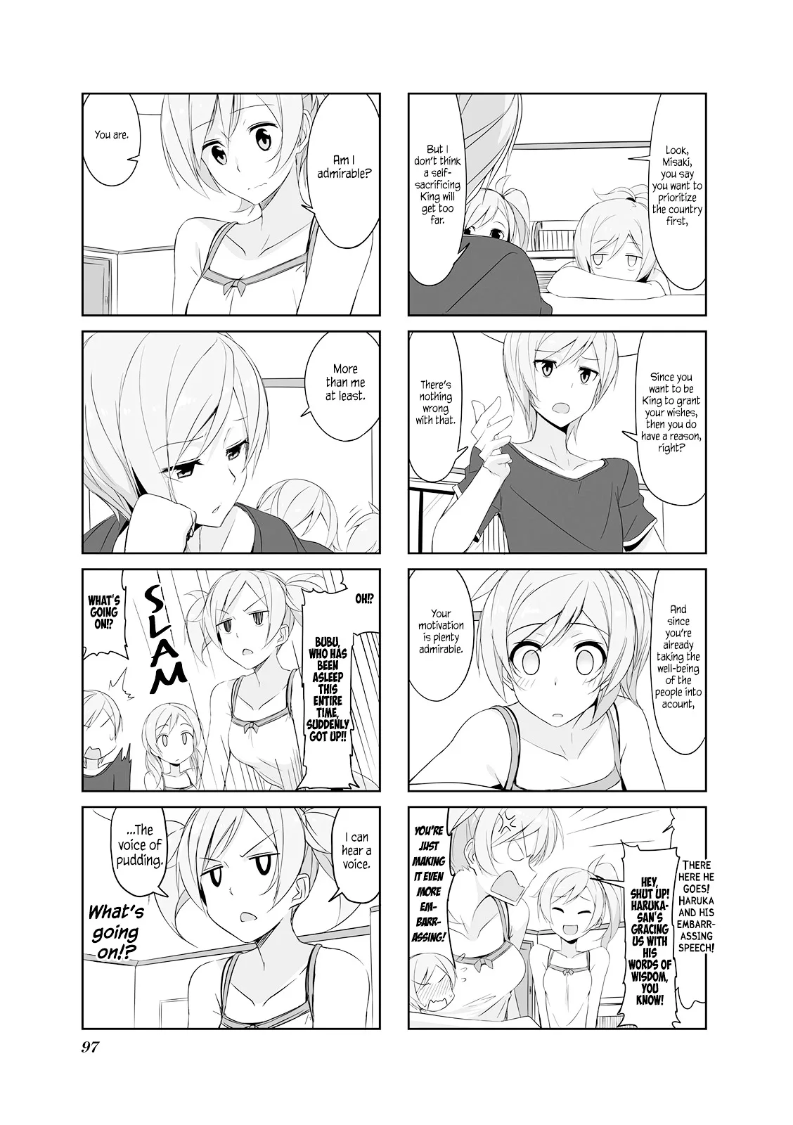 Joukamachi no Dandelion Chapter 20 page 9