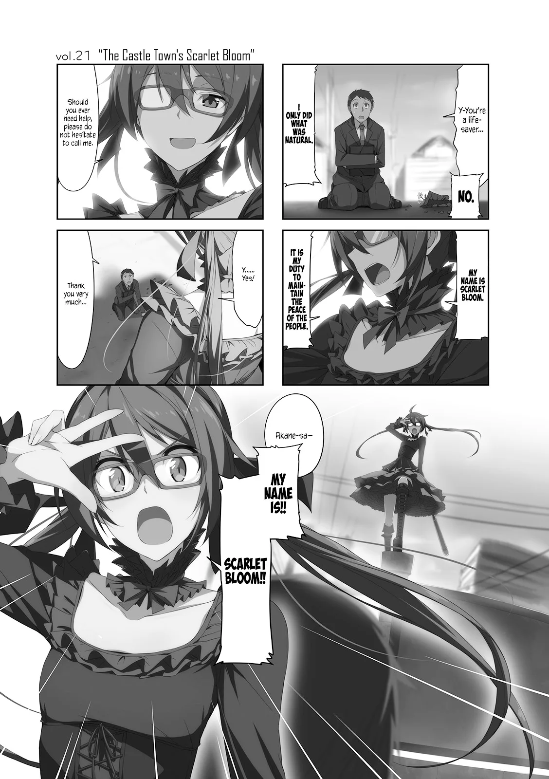 Joukamachi no Dandelion Chapter 21 page 1