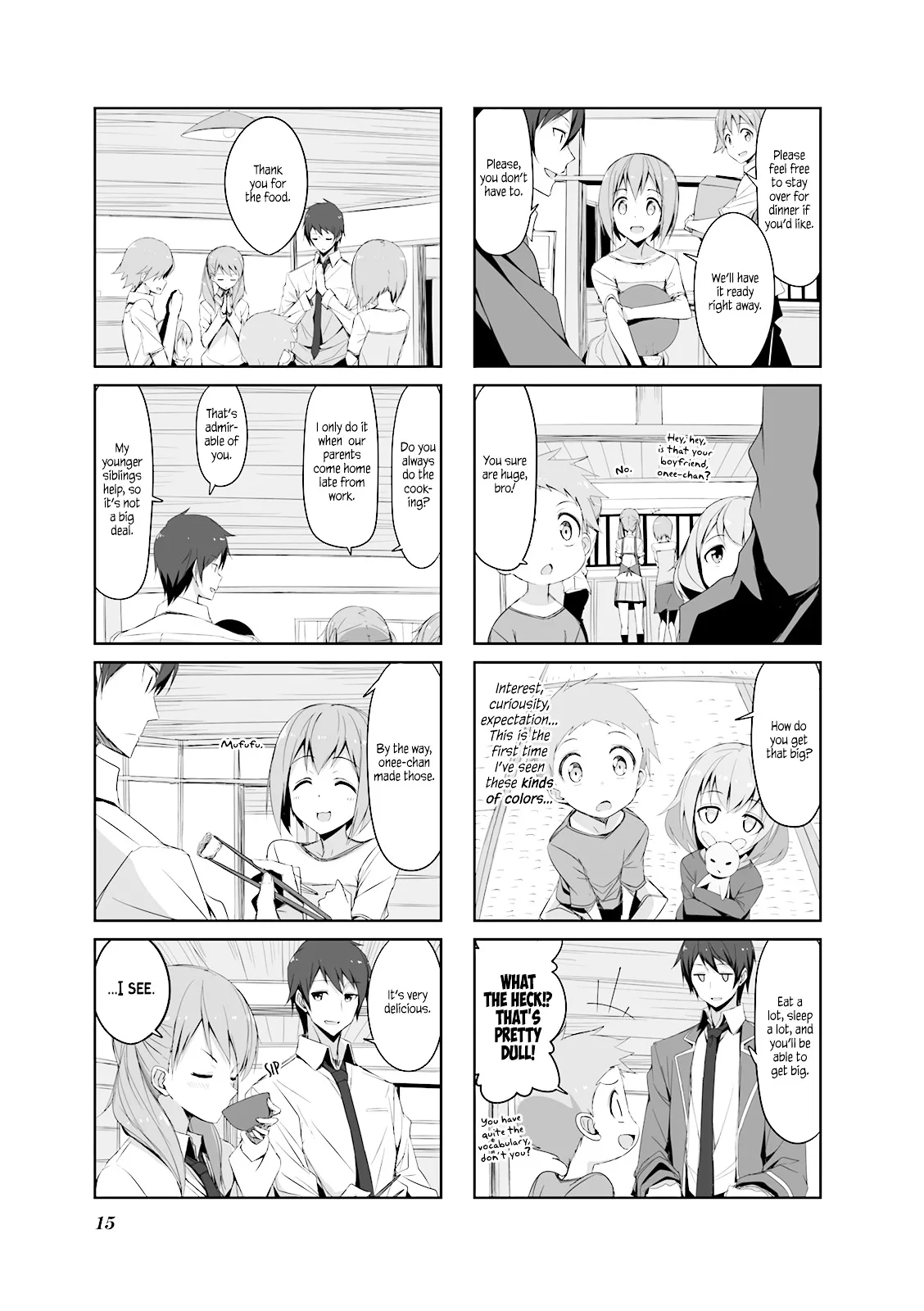 Joukamachi no Dandelion Chapter 23 page 14