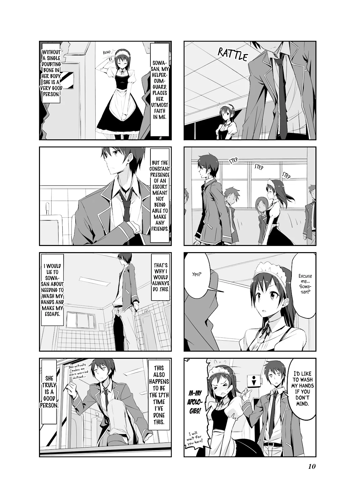 Joukamachi no Dandelion Chapter 23 page 9
