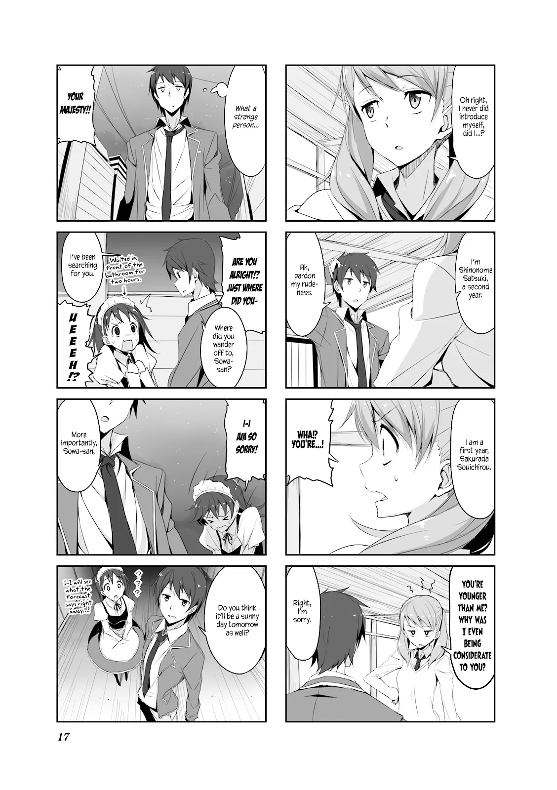 Joukamachi no Dandelion Chapter 23 page 16