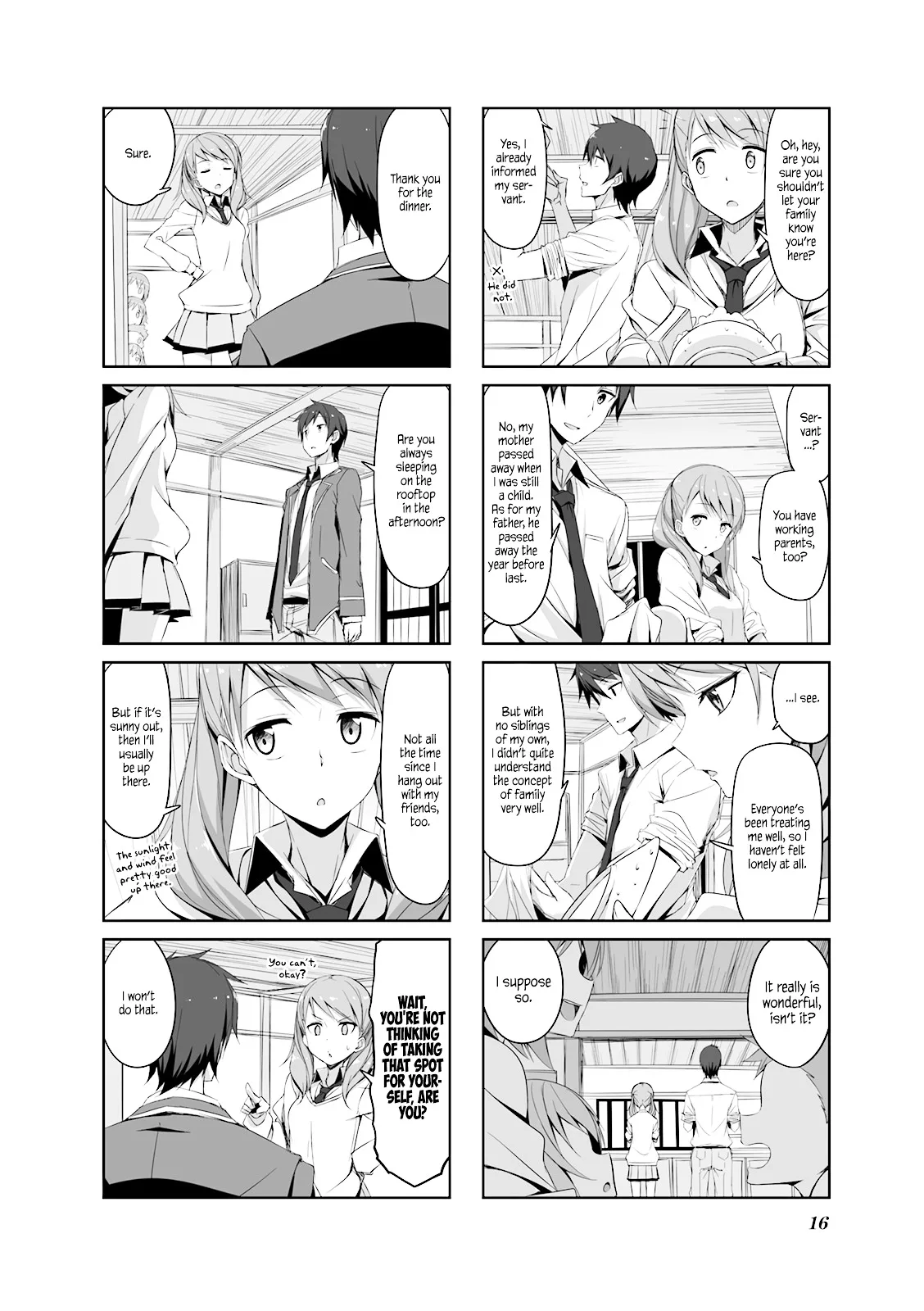 Joukamachi no Dandelion Chapter 23 page 15