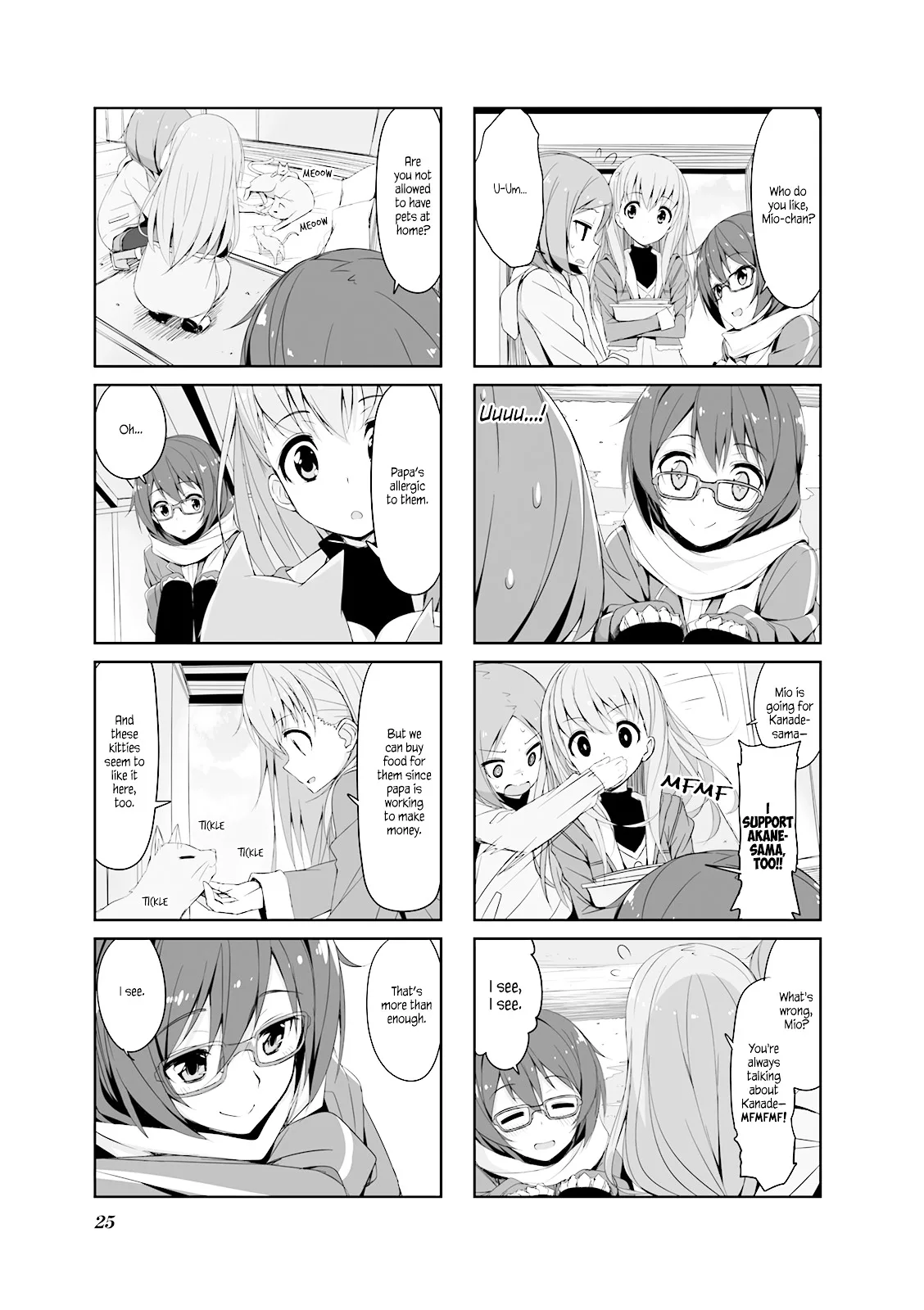 Joukamachi no Dandelion Chapter 24 page 7