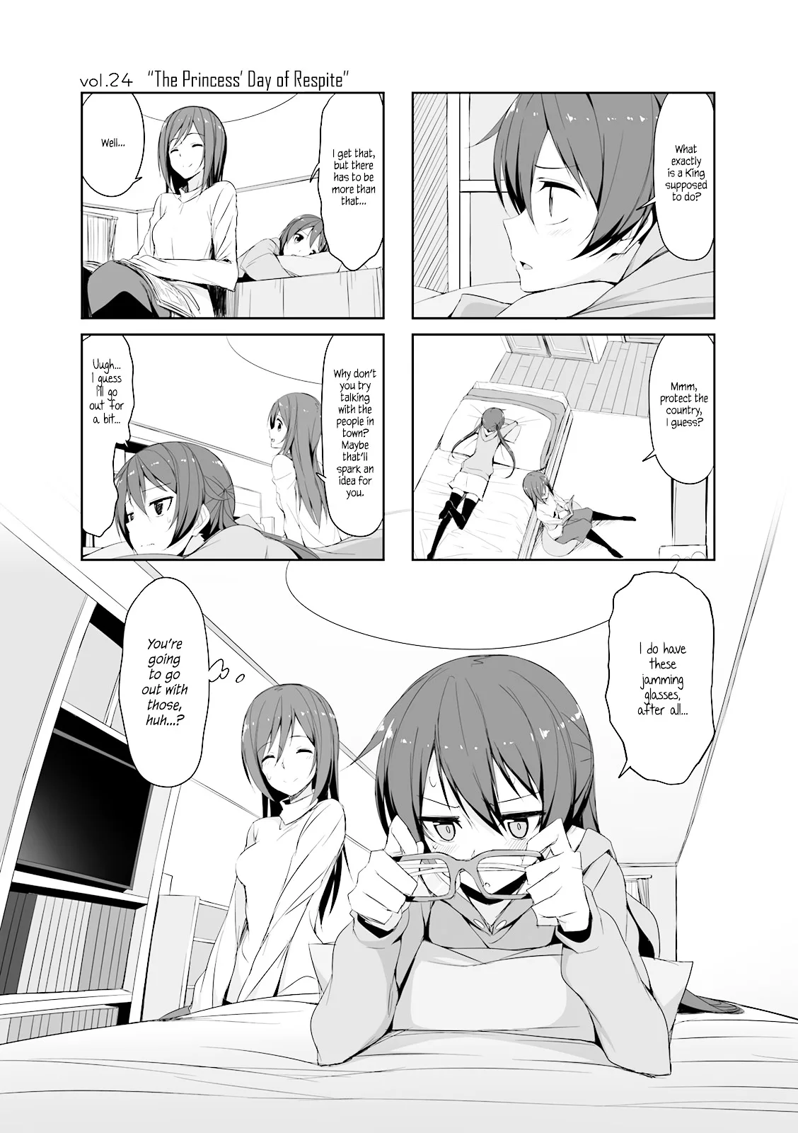 Joukamachi no Dandelion Chapter 24 page 1