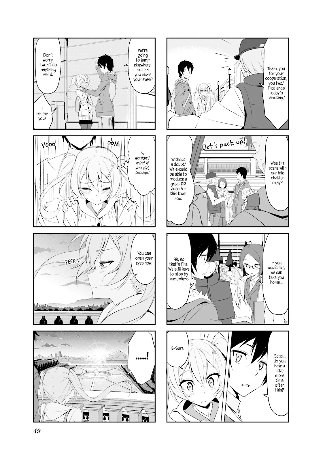 Joukamachi no Dandelion Chapter 26 page 9