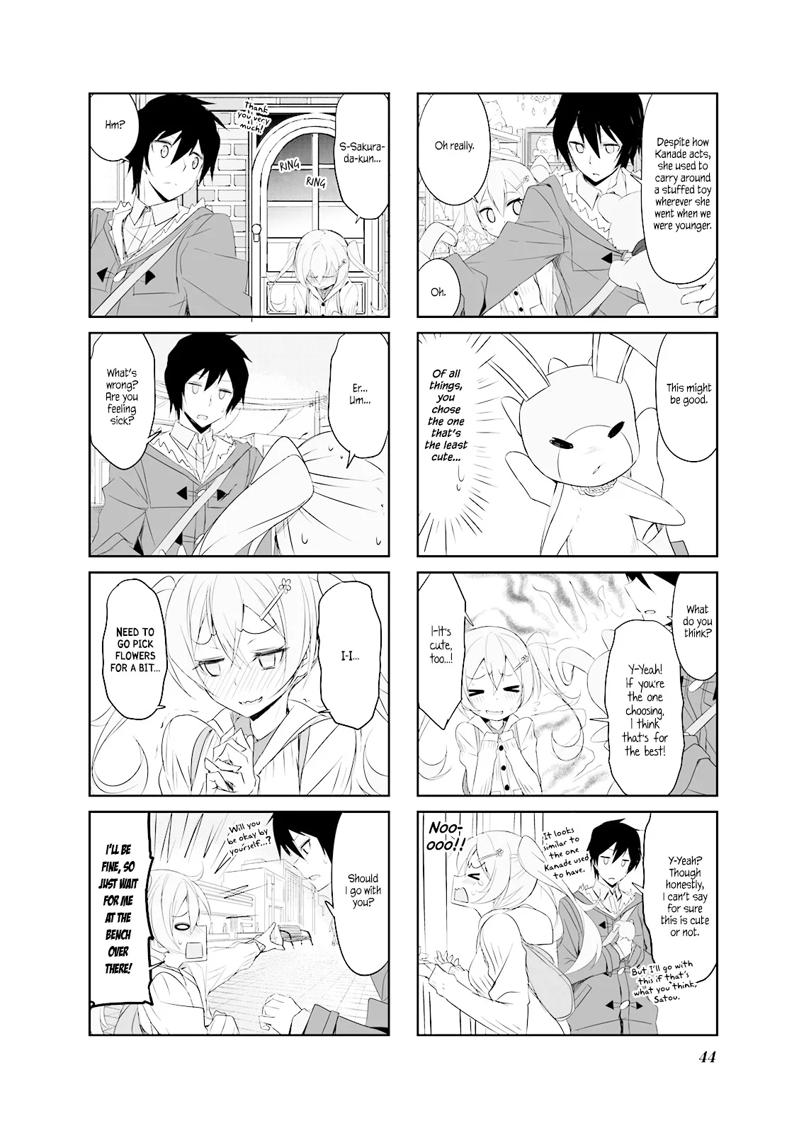Joukamachi no Dandelion Chapter 26 page 4