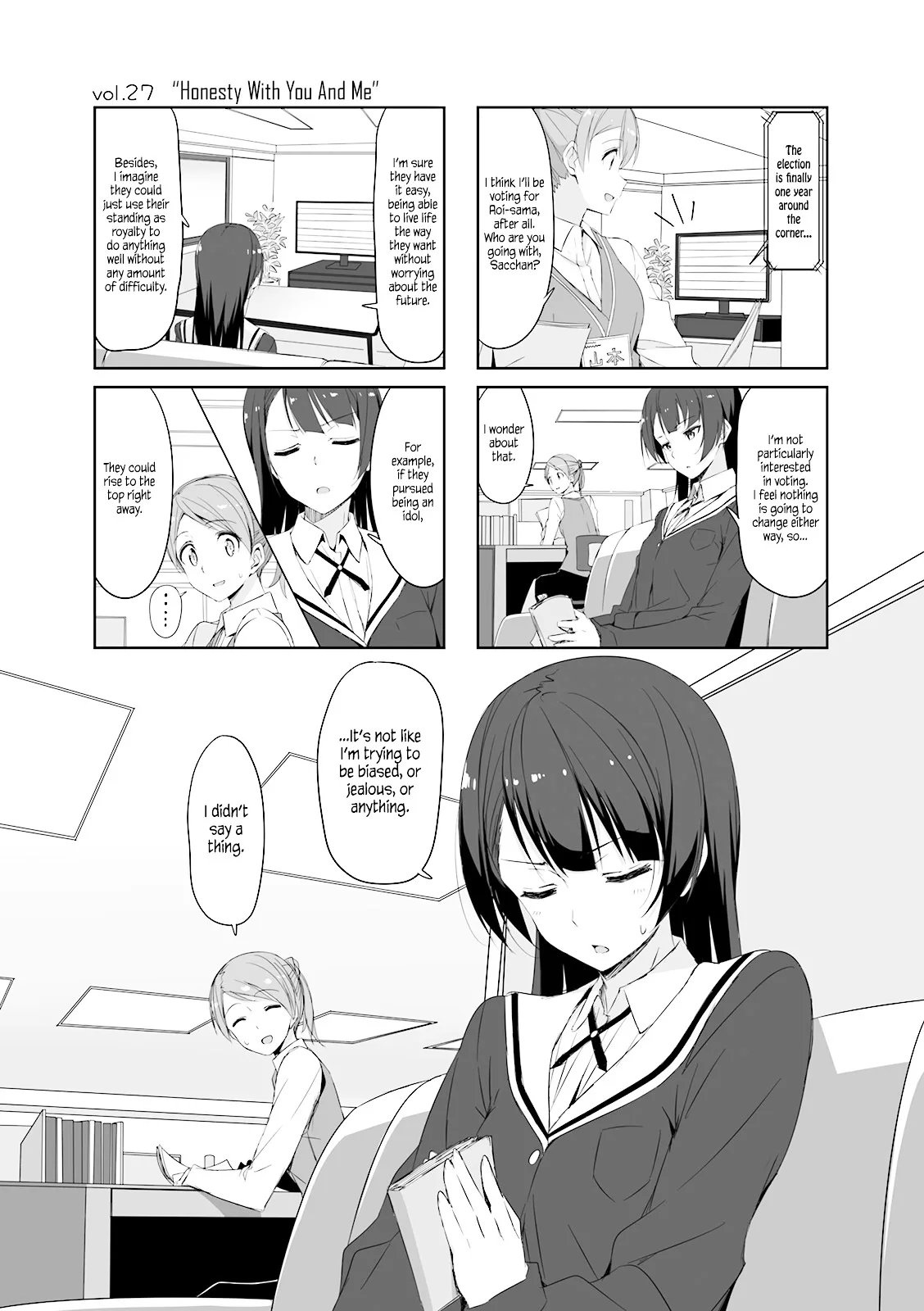 Joukamachi no Dandelion Chapter 27 page 1