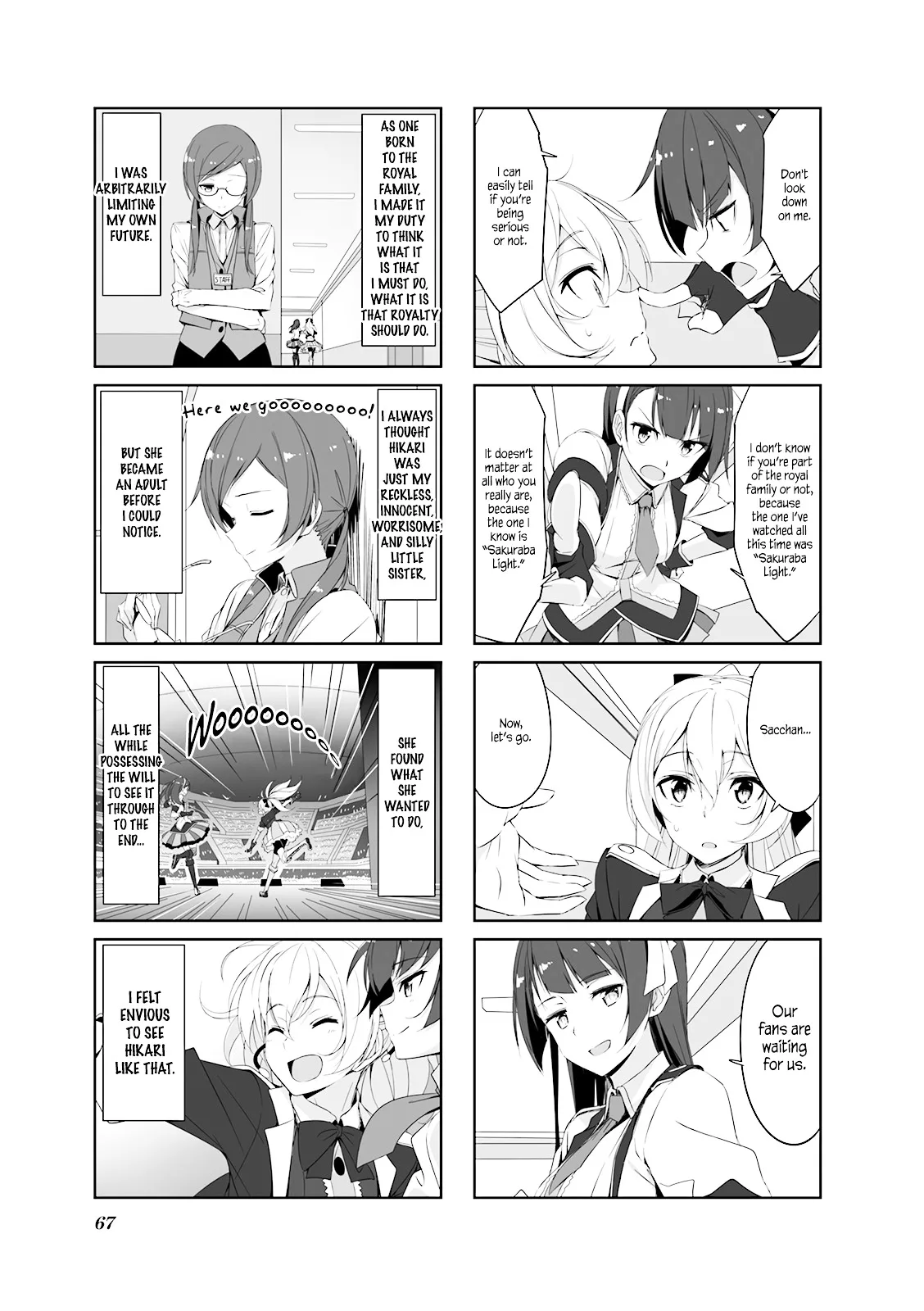Joukamachi no Dandelion Chapter 27 page 13