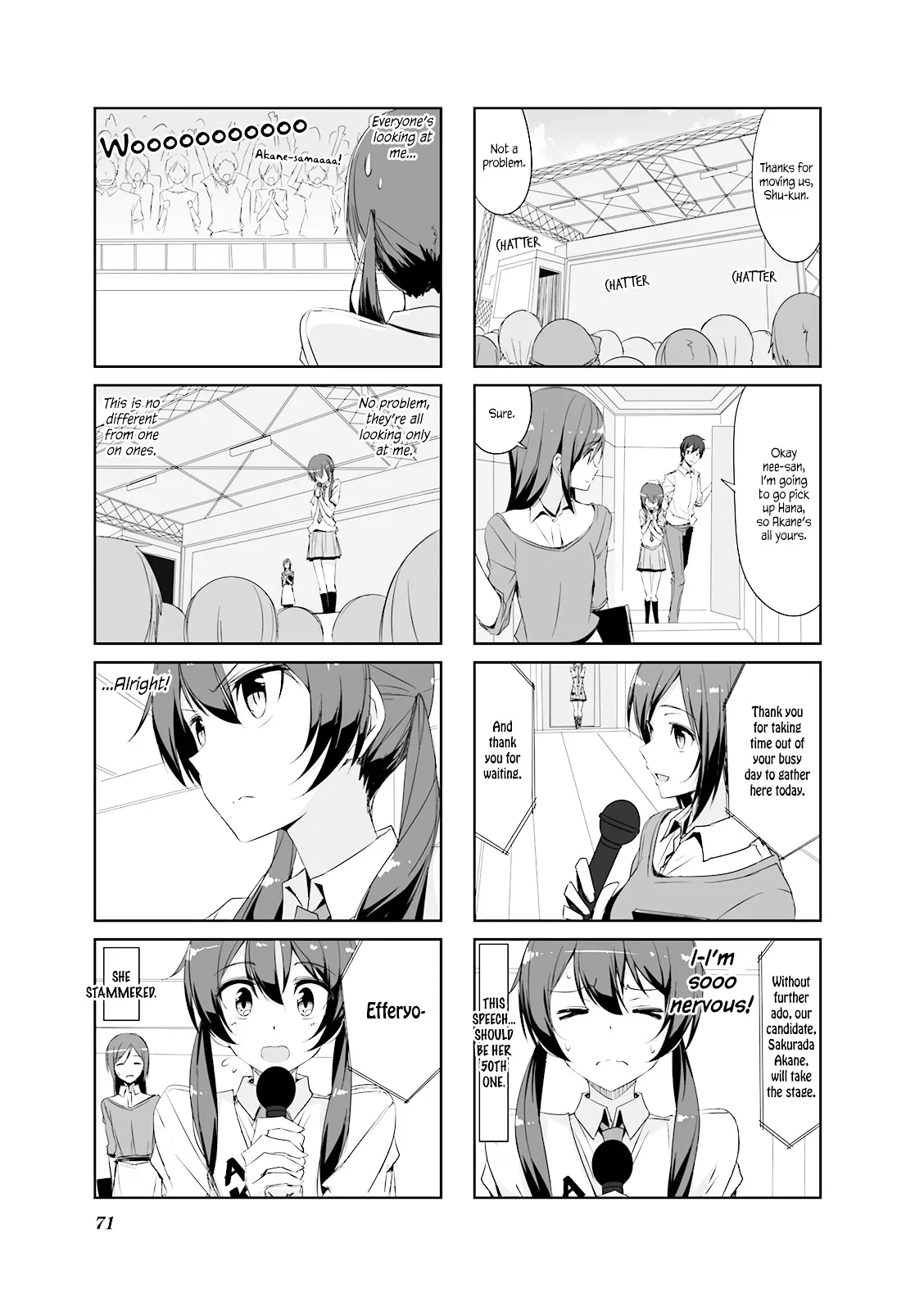 Joukamachi no Dandelion Chapter 28 page 3