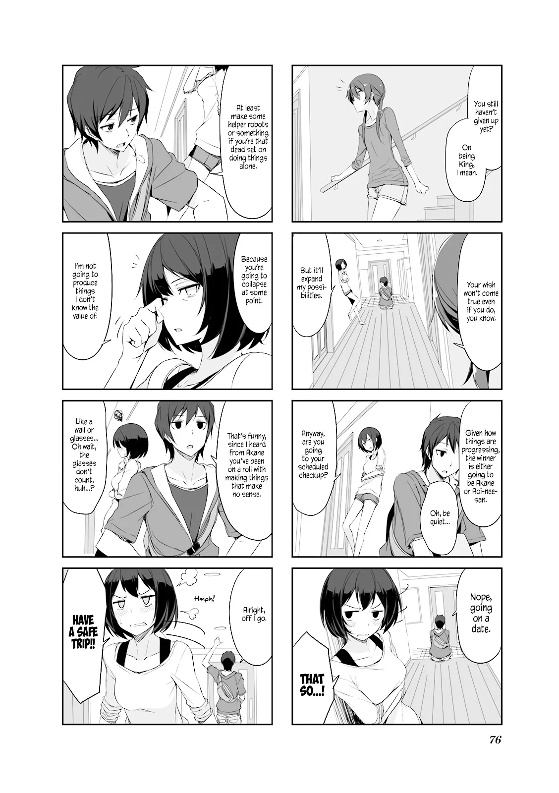 Joukamachi no Dandelion Chapter 28 page 8