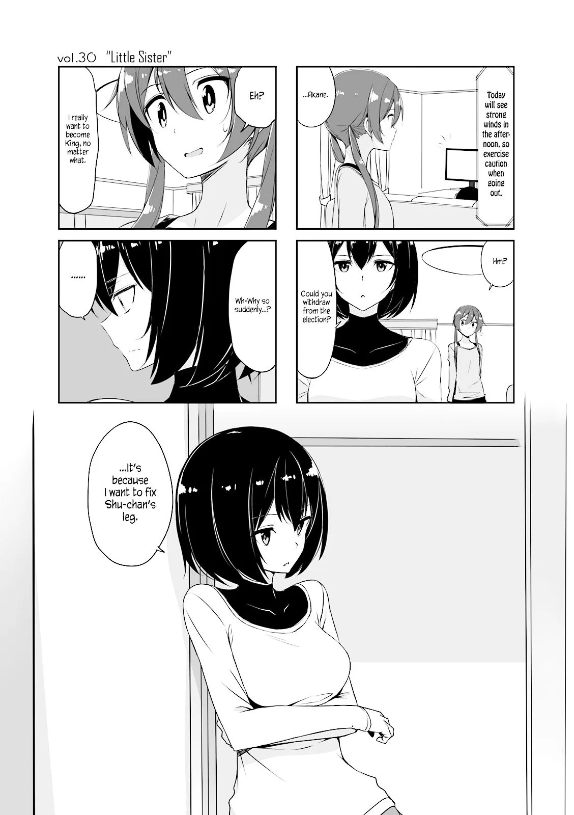 Joukamachi no Dandelion Chapter 30 page 1
