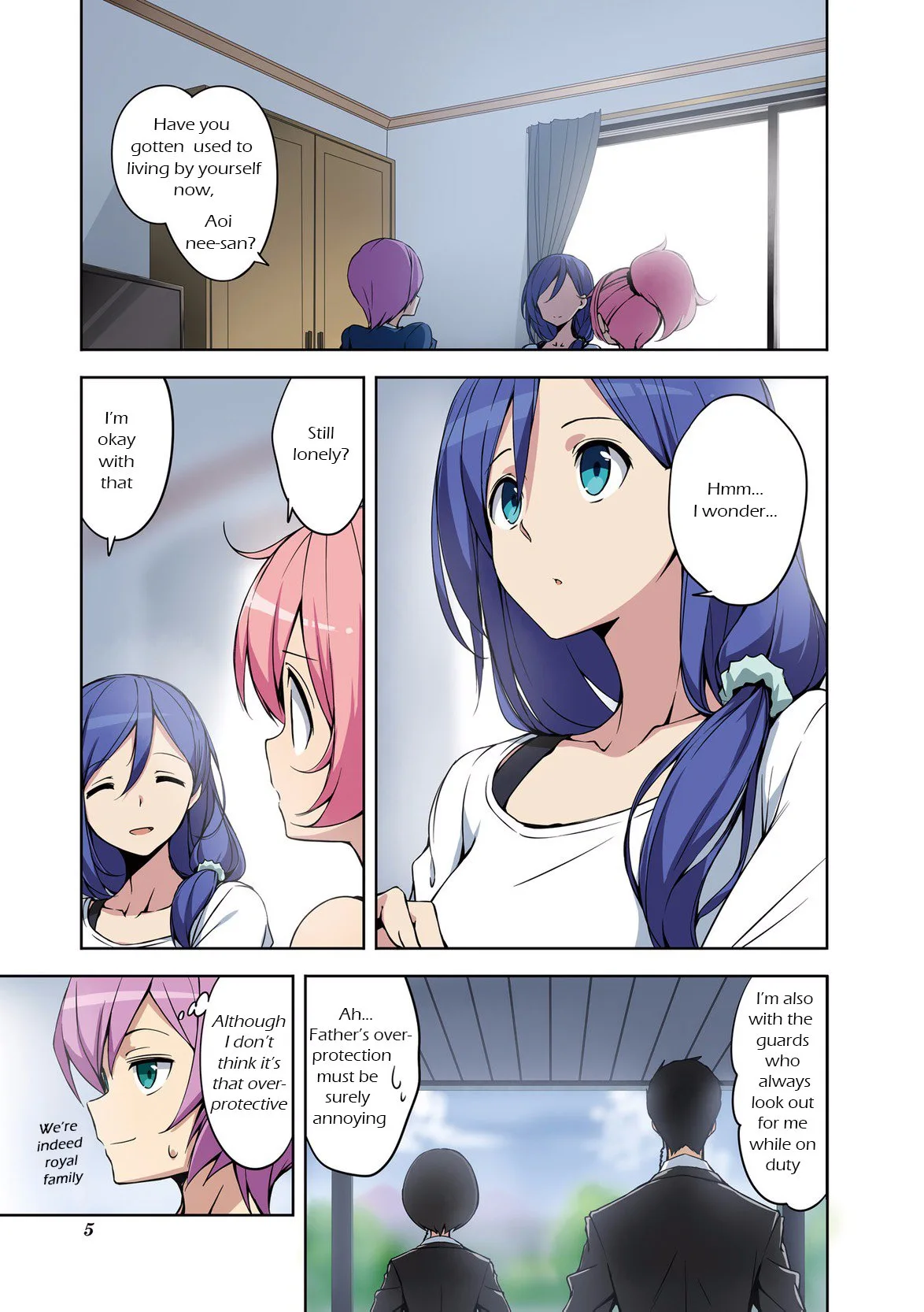 Joukamachi no Dandelion Chapter 40.5 page 1