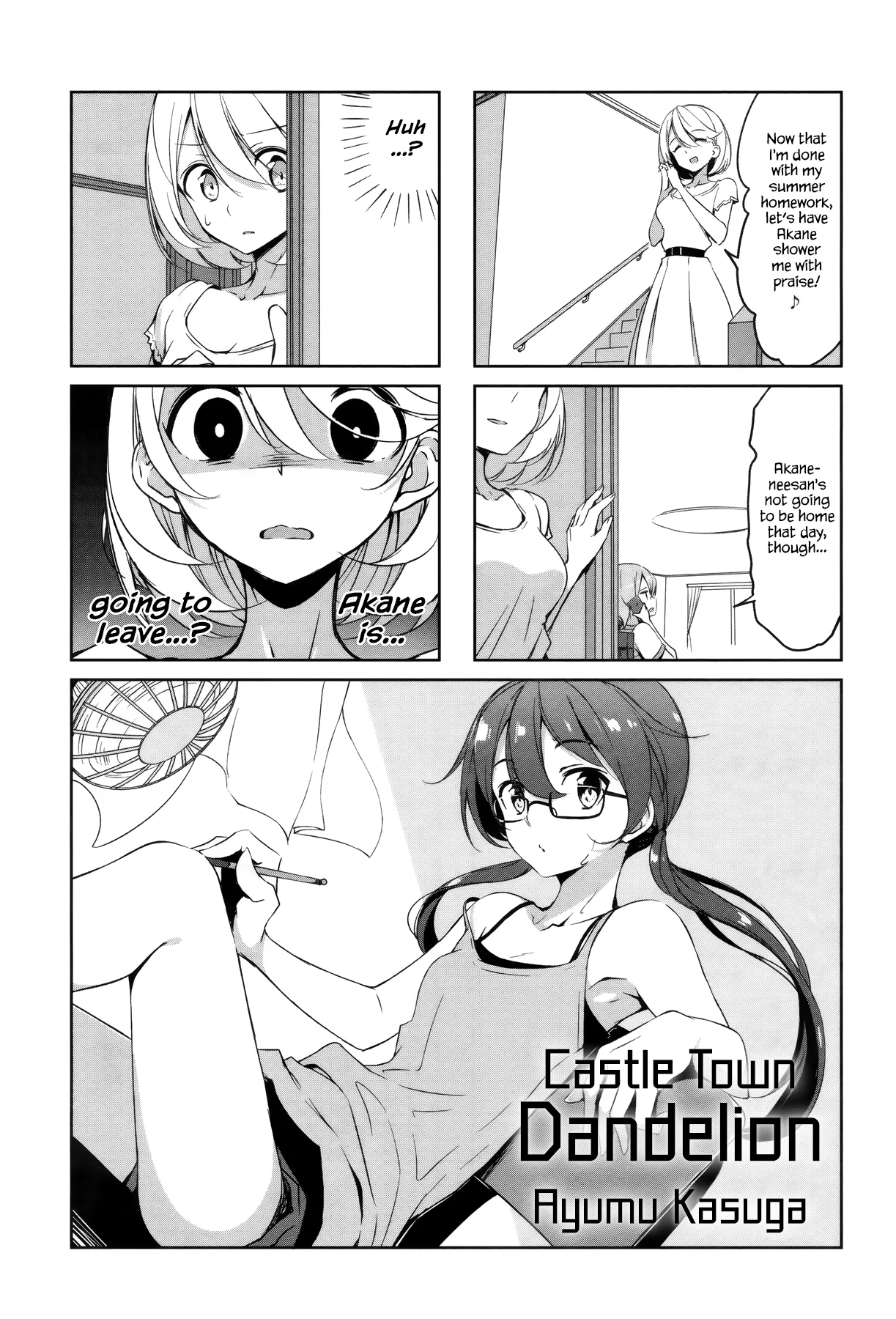 Joukamachi no Dandelion Chapter 42 page 1