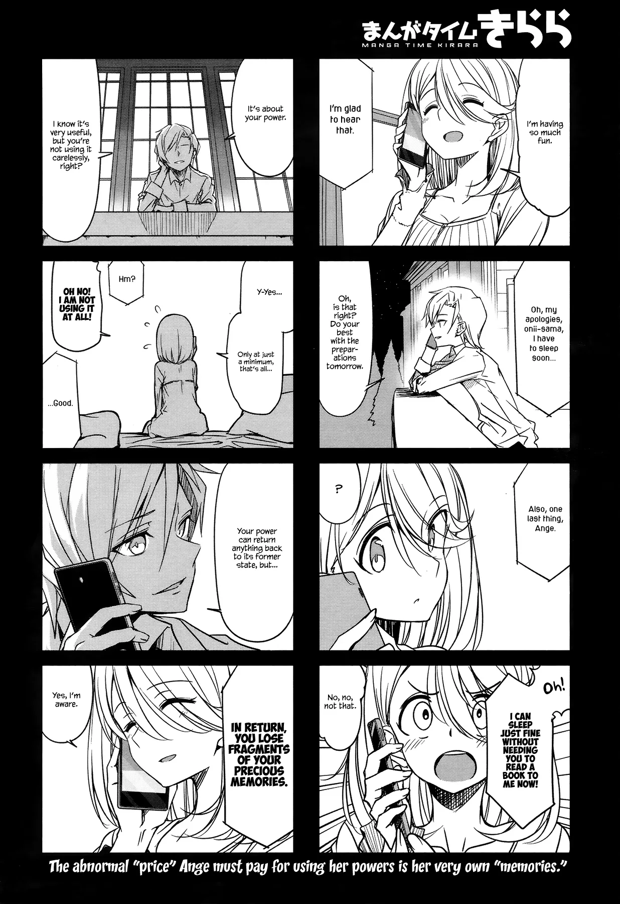Joukamachi no Dandelion Chapter 46 page 10