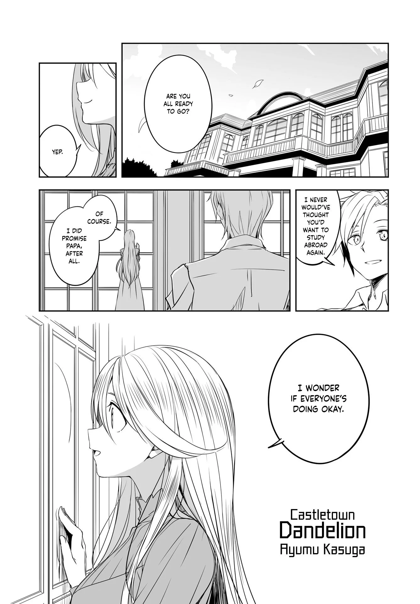 Joukamachi no Dandelion Chapter 52 page 1