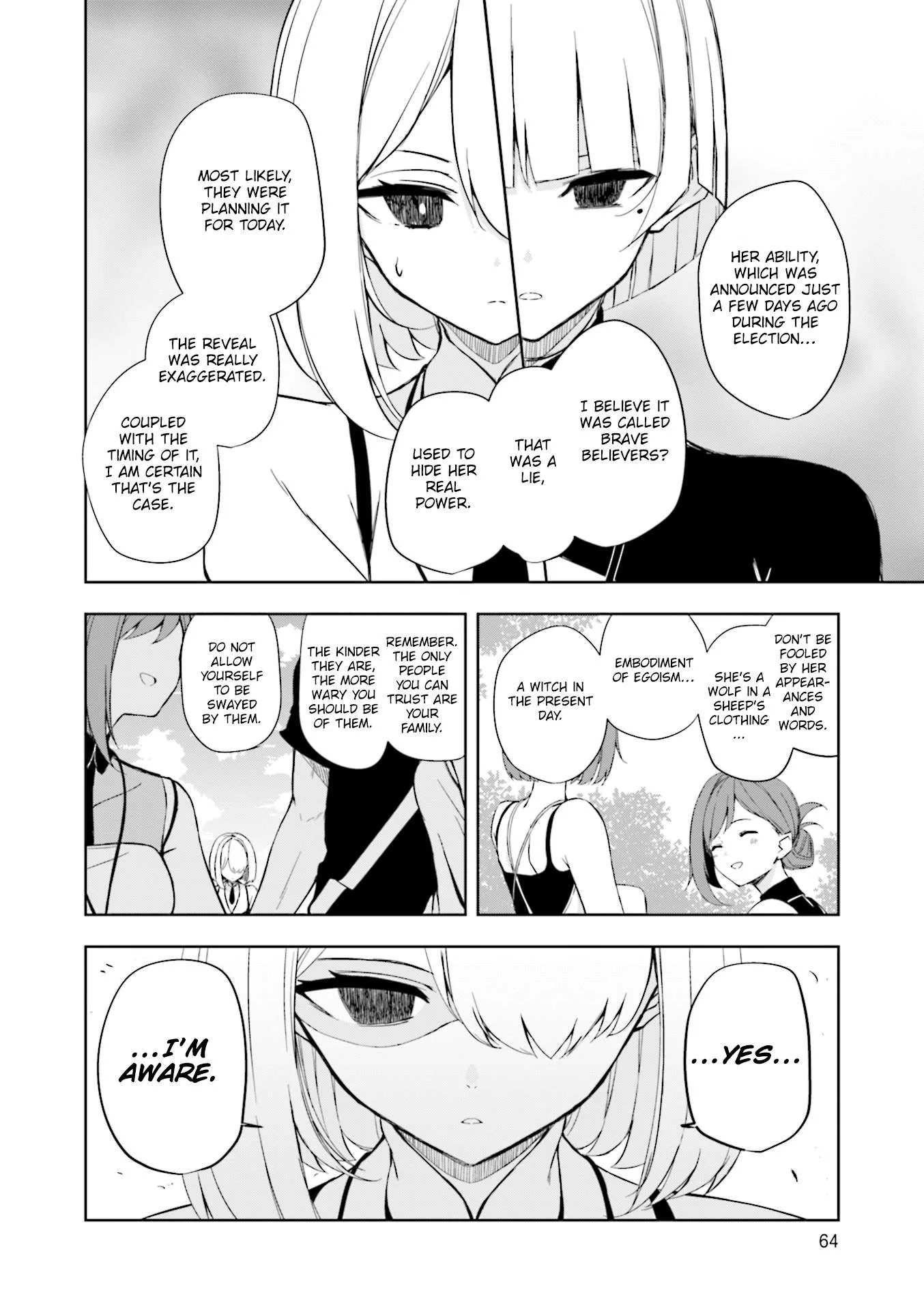 Joukamachi no Dandelion Chapter 61 page 21