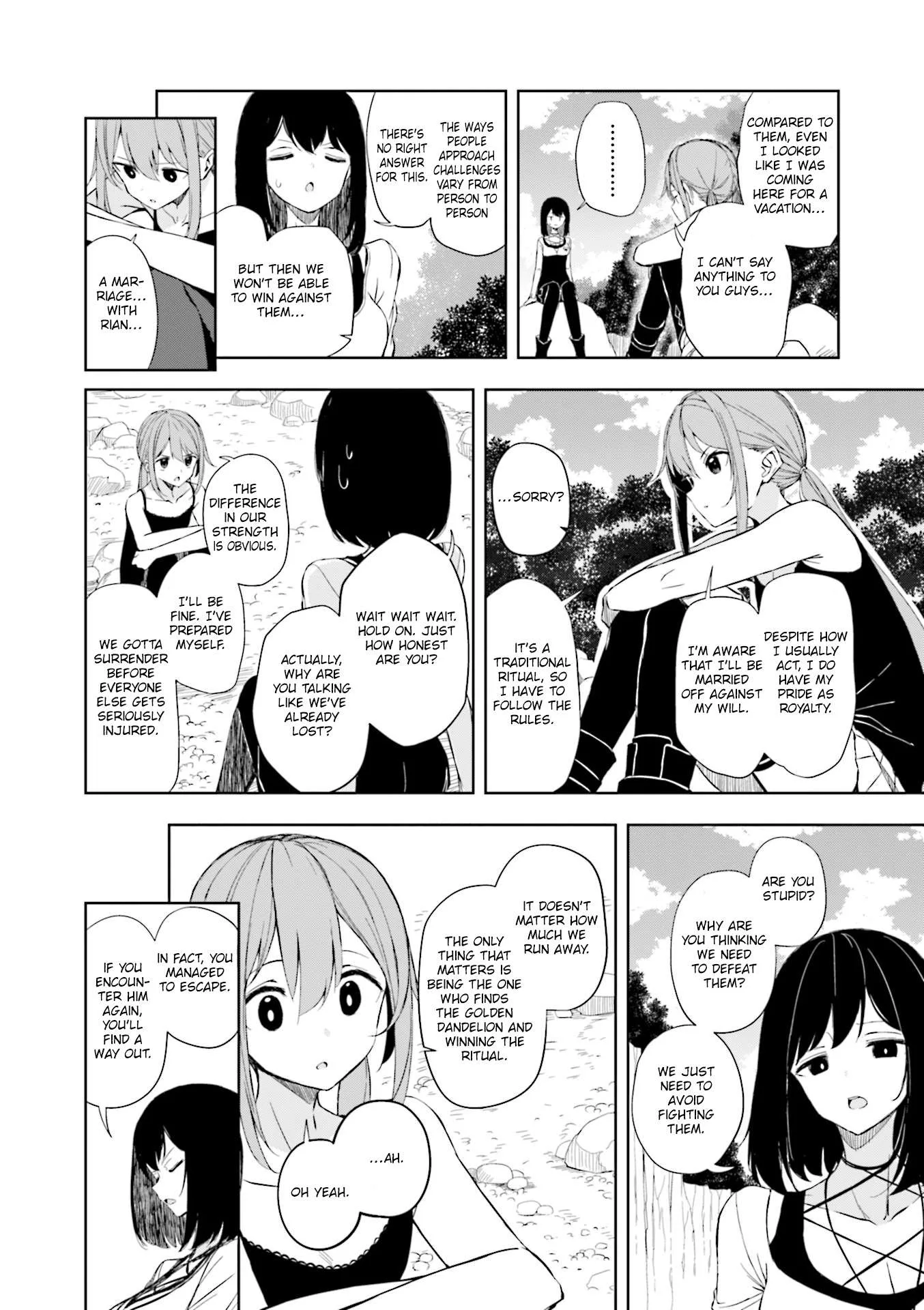 Joukamachi no Dandelion Chapter 61 page 11