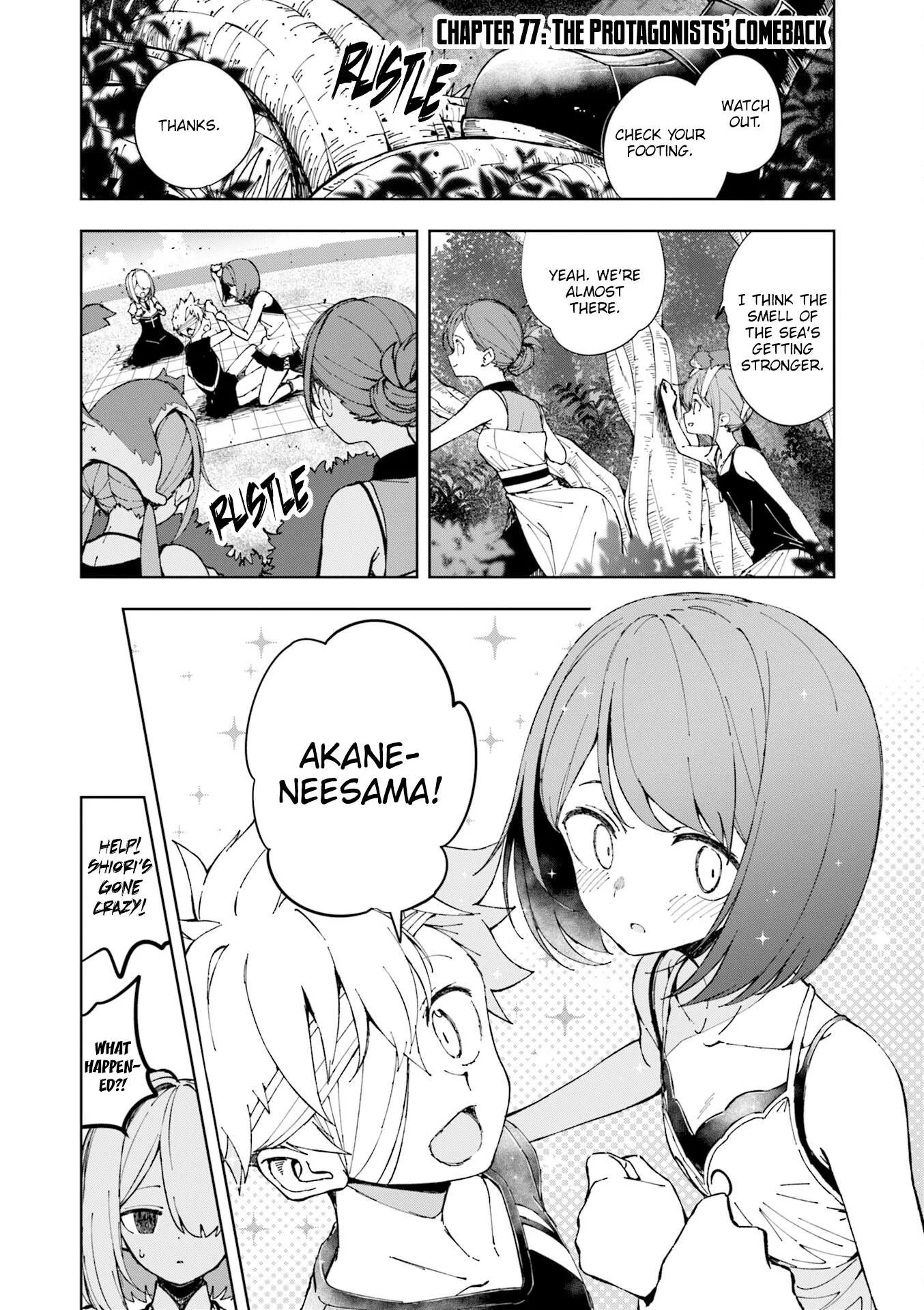 Joukamachi no Dandelion Chapter 77 page 2