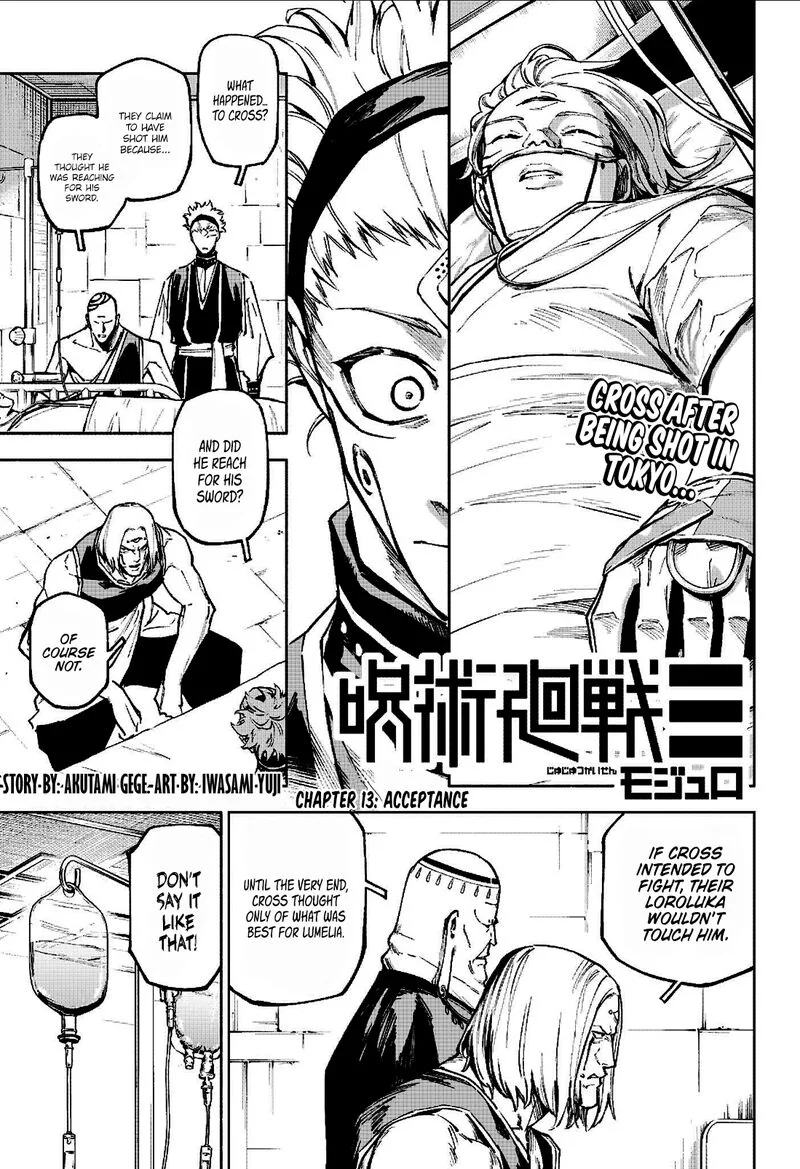 Jujutsu Kaisen Modulo Chapter 13 page 1