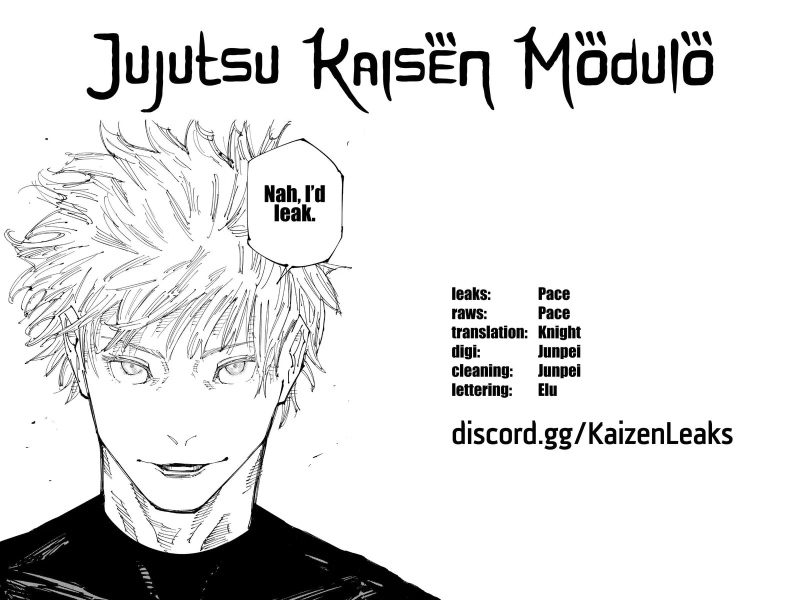 Jujutsu Kaisen Modulo Chapter 22 page 1
