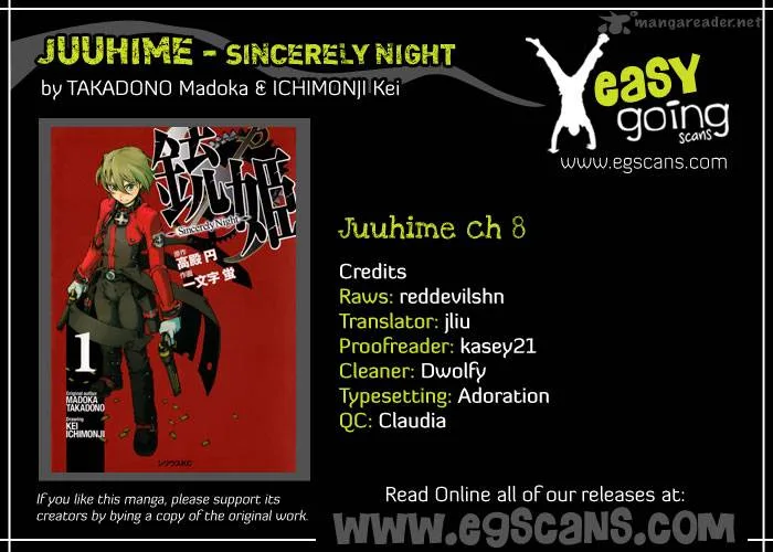 Juuhime Chapter 8 page 1