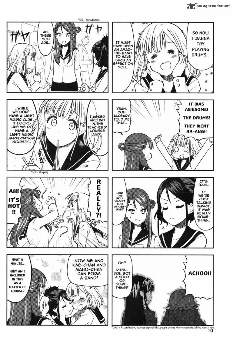 K-ON! Shuffle Chapter 1 page 4