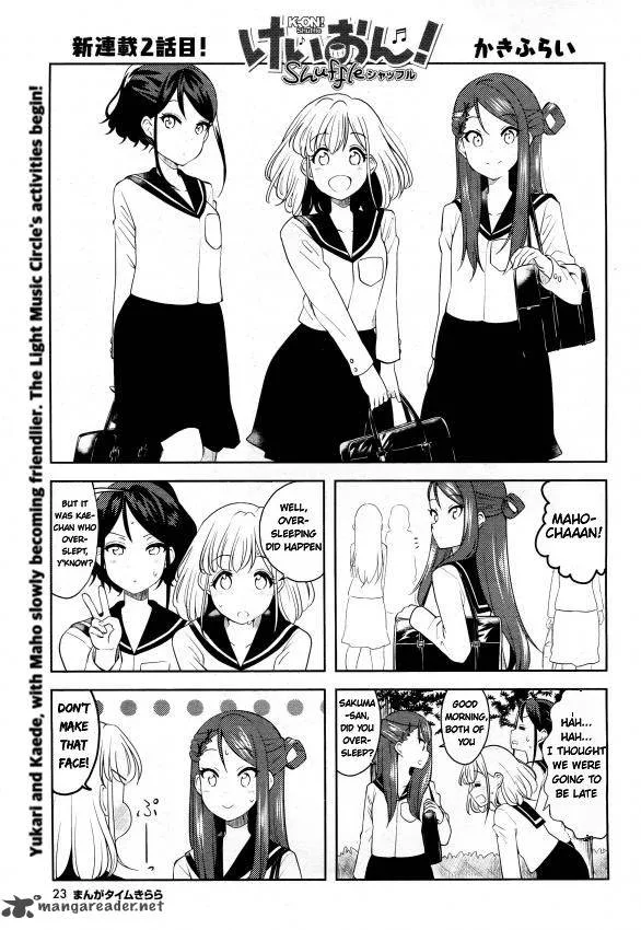 K-ON! Shuffle Chapter 2 page 1