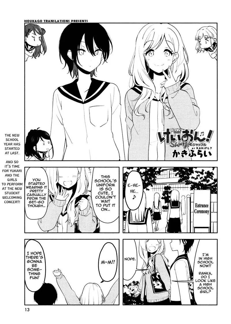 K-ON! Shuffle Chapter 21 page 1