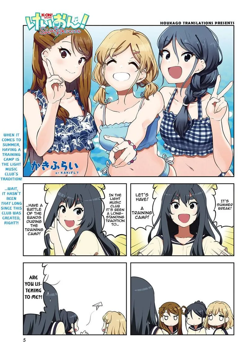 K-ON! Shuffle Chapter 32 page 1