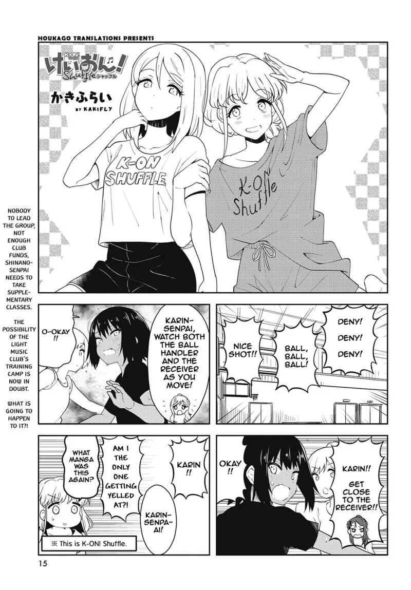 K-ON! Shuffle Chapter 33 page 1