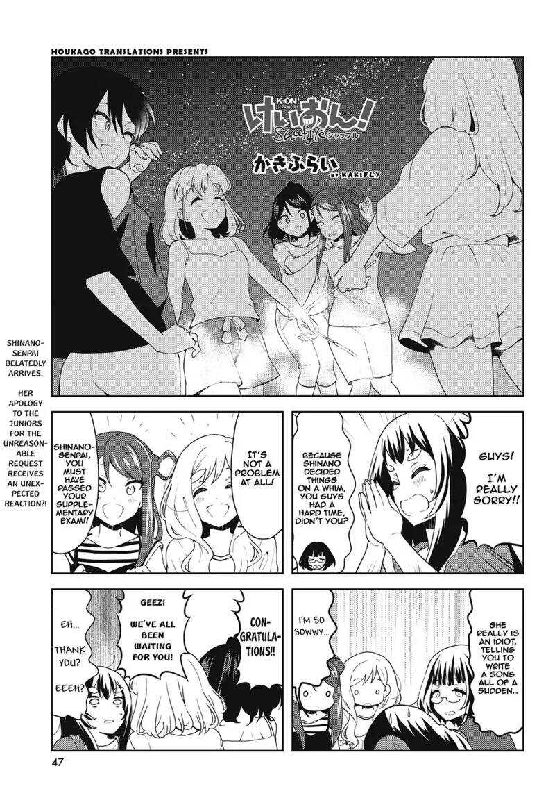 K-ON! Shuffle Chapter 37 page 1