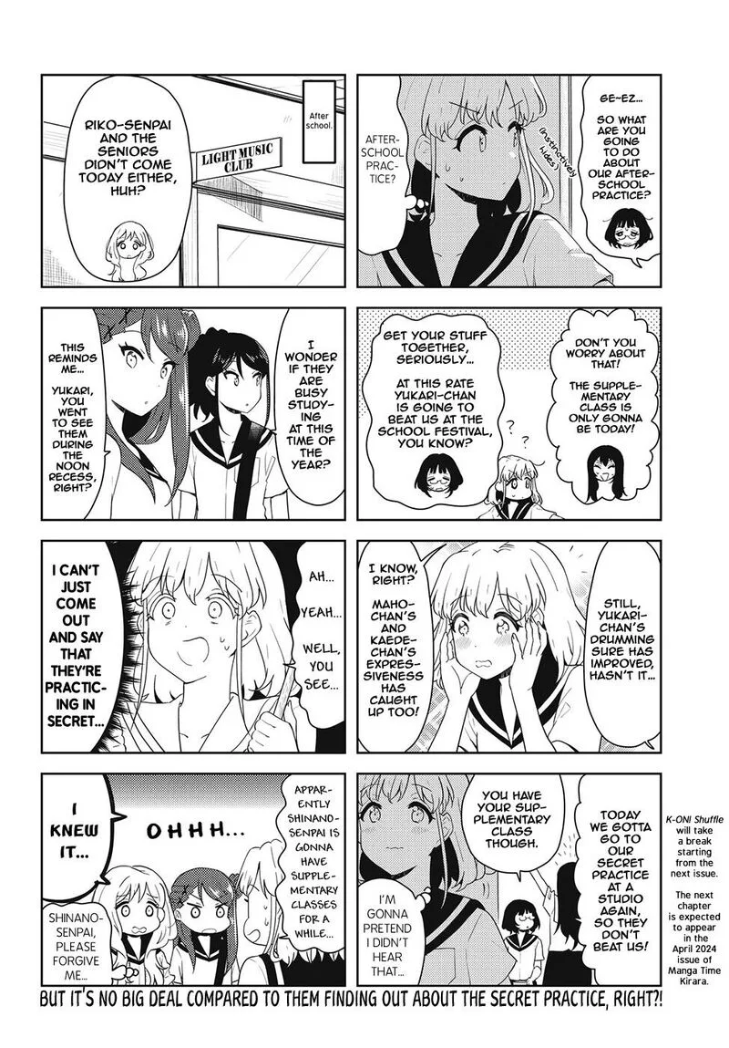 K-ON! Shuffle Chapter 46 page 6