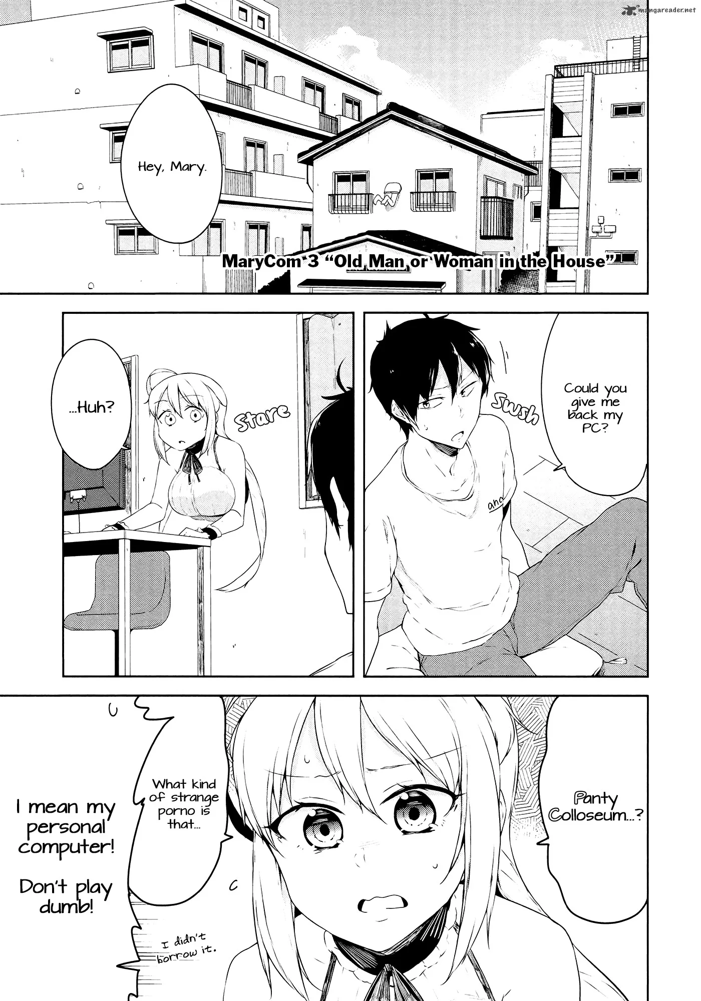 Kabe ni Mary.com Chapter 3 page 1