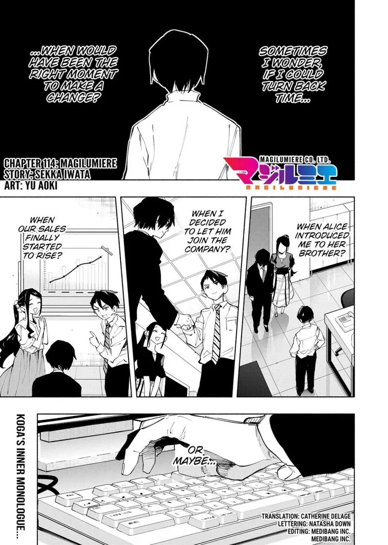 Kabushiki Gaisha MagiLumiere Chapter 114 page 1