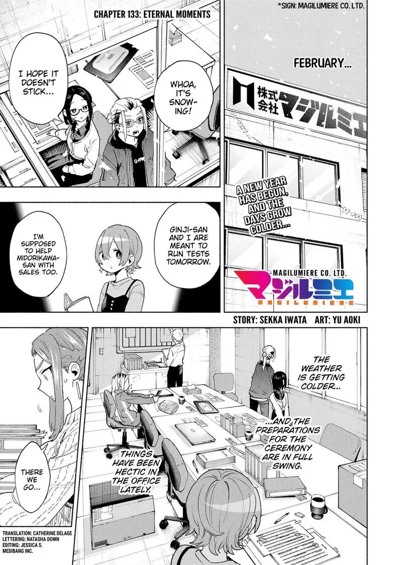 Kabushiki Gaisha MagiLumiere Chapter 133 page 1