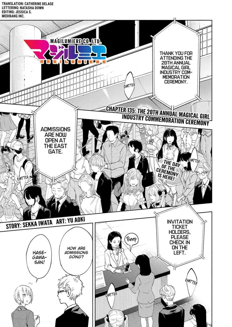 Kabushiki Gaisha MagiLumiere Chapter 135 page 1