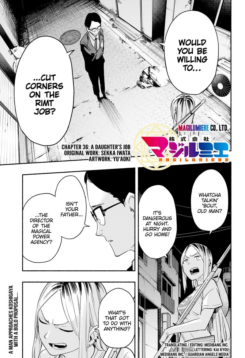 Kabushiki Gaisha MagiLumiere Chapter 36 page 1