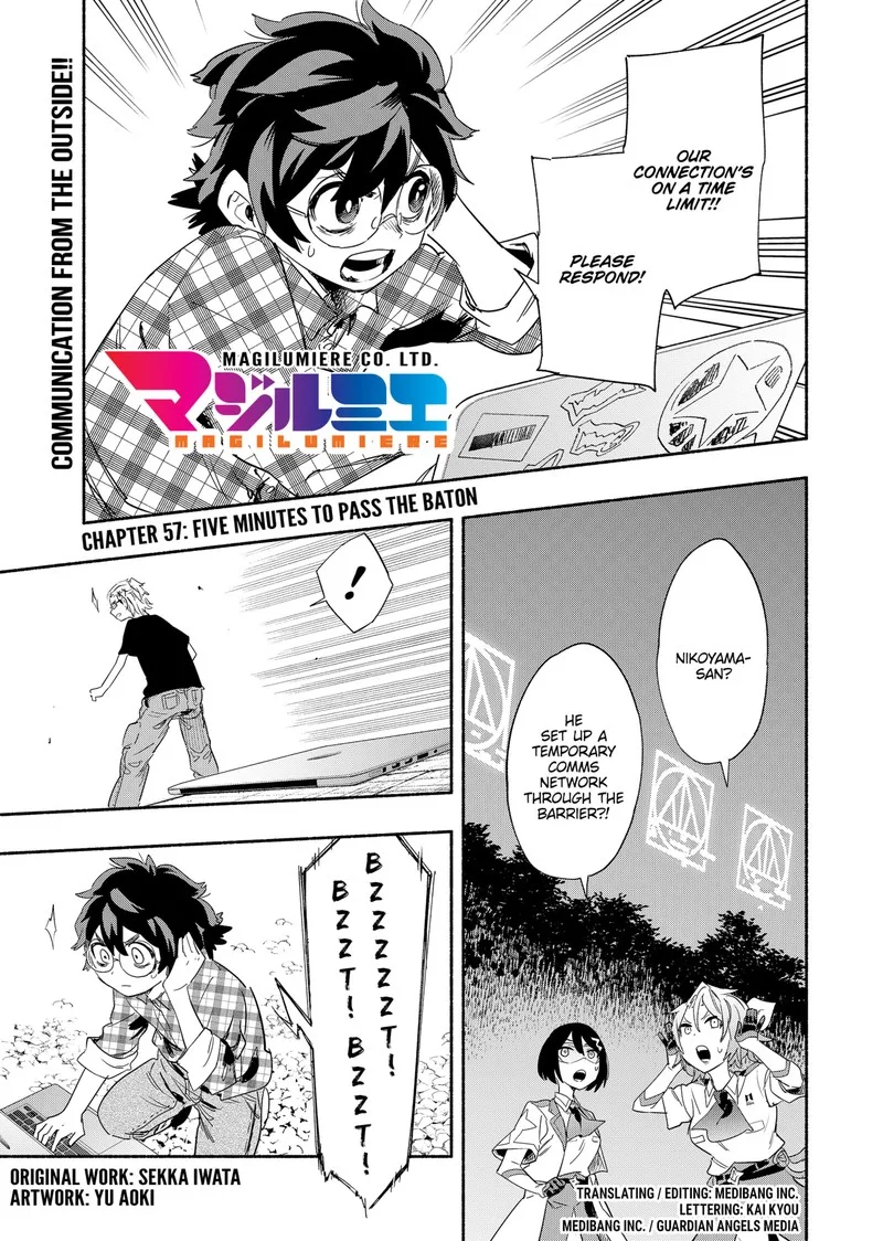 Kabushiki Gaisha MagiLumiere Chapter 57 page 1