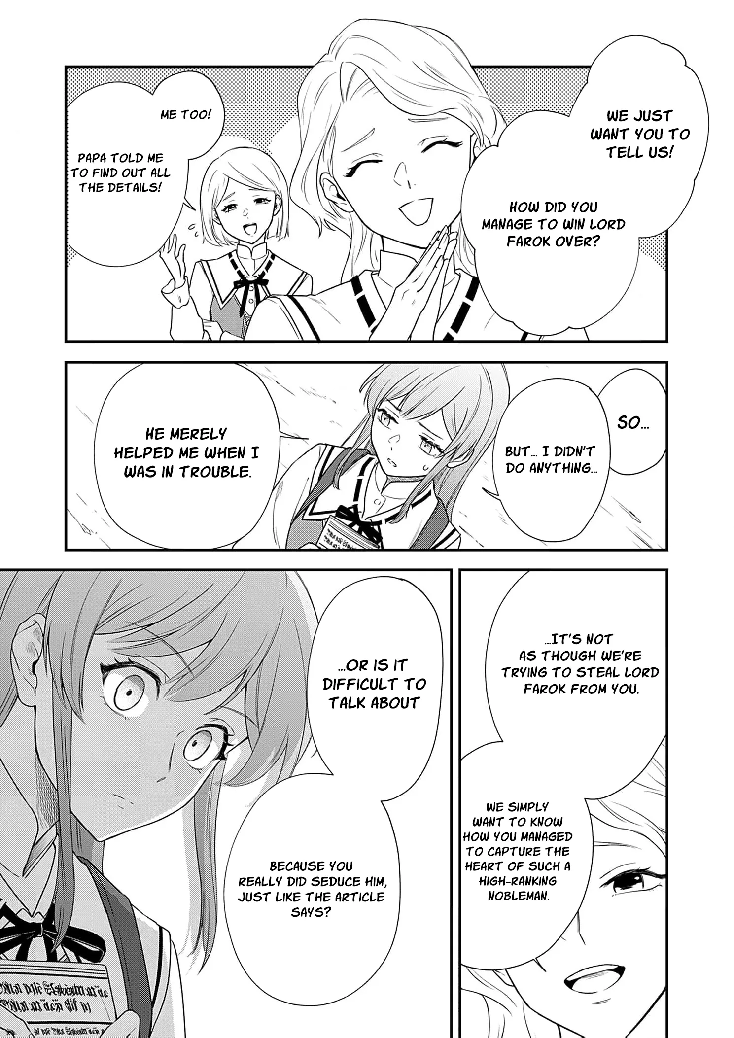 Kachi Nashi Reijo Wa Hitogirai Tai Ni Shugo Sareru Chapter 6 page 15