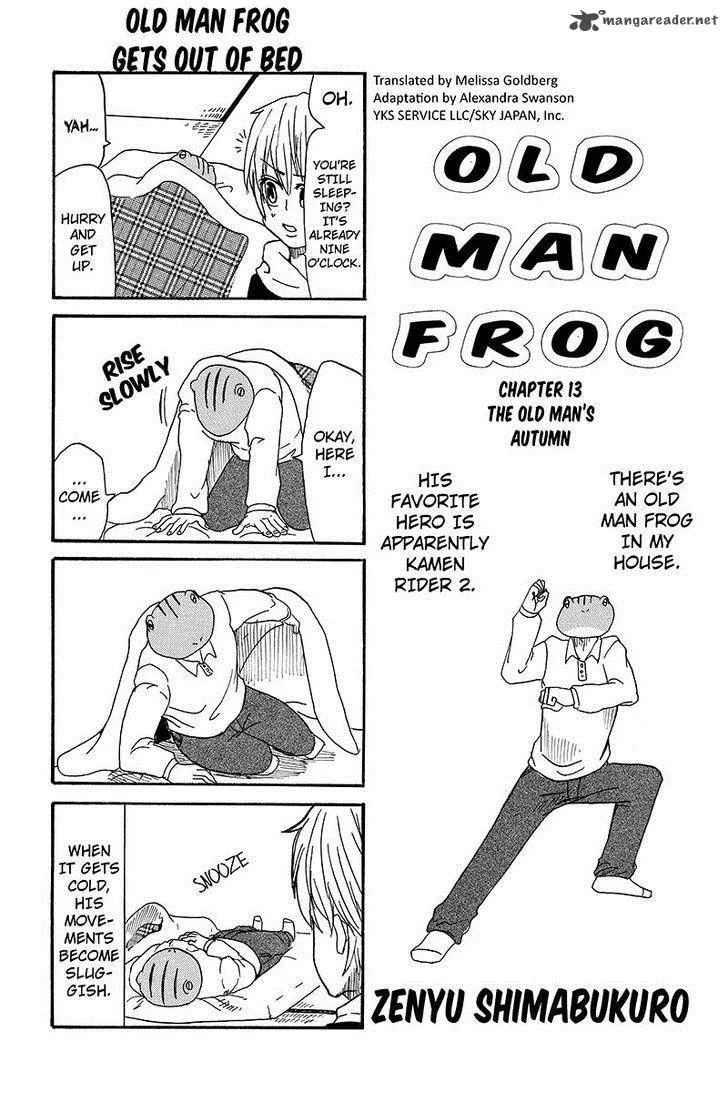 Kaeru No Ossan Chapter 13 page 1