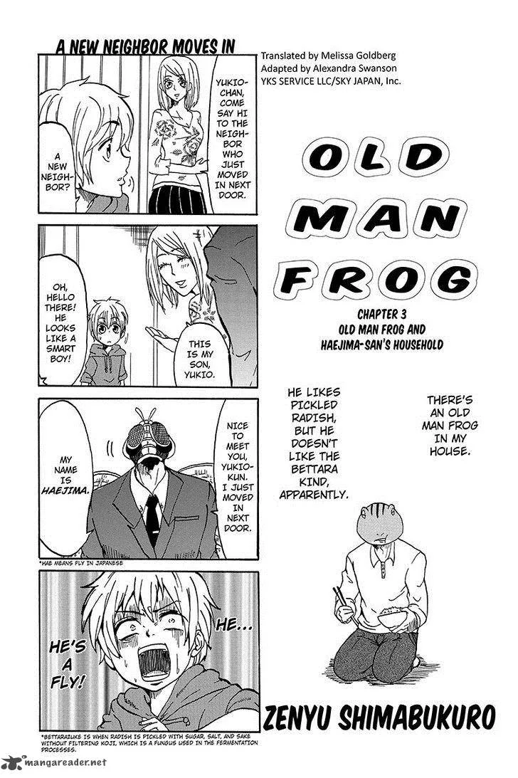 Kaeru No Ossan Chapter 3 page 1