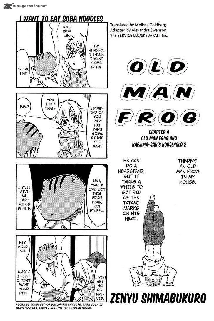 Kaeru No Ossan Chapter 4 page 1