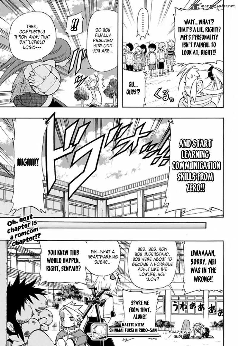 Kaette Kita! Shinmai Fukei Kiruko-san Chapter 2 page 17
