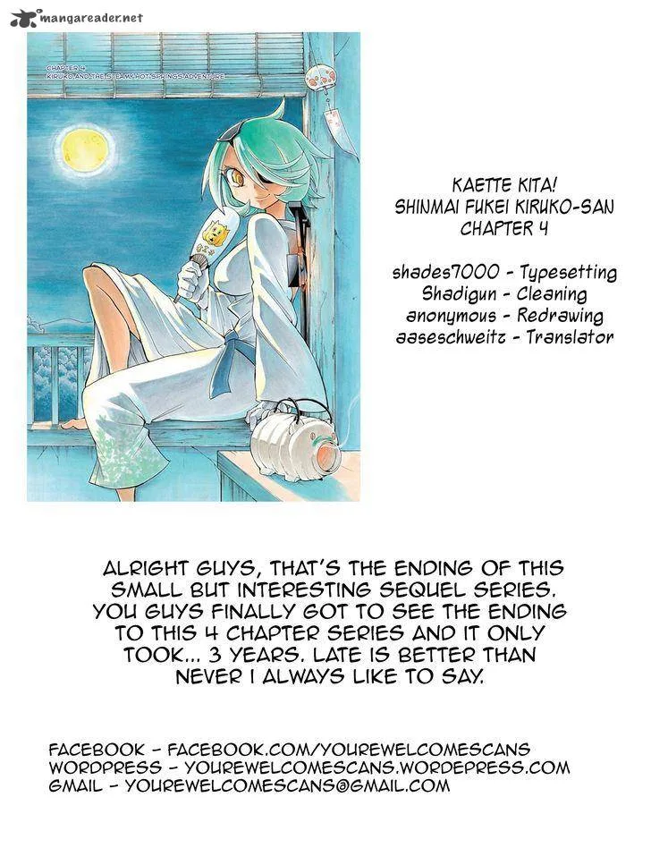 Kaette Kita! Shinmai Fukei Kiruko-san Chapter 4 page 19