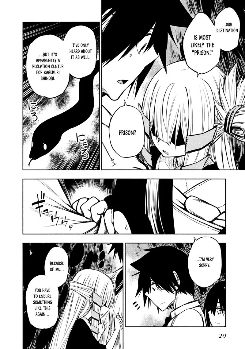 Kagekuri Kitan Chapter 21 page 20
