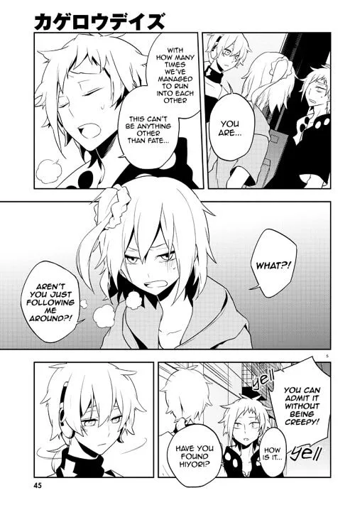 Kagerou Days Chapter 39 page 5